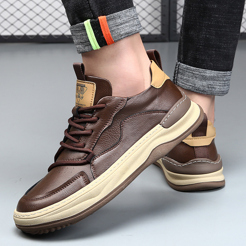 Brunetto Italian Leather Sneakers