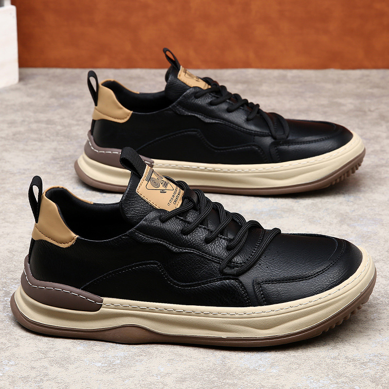 Brunetto Italian Leather Sneakers