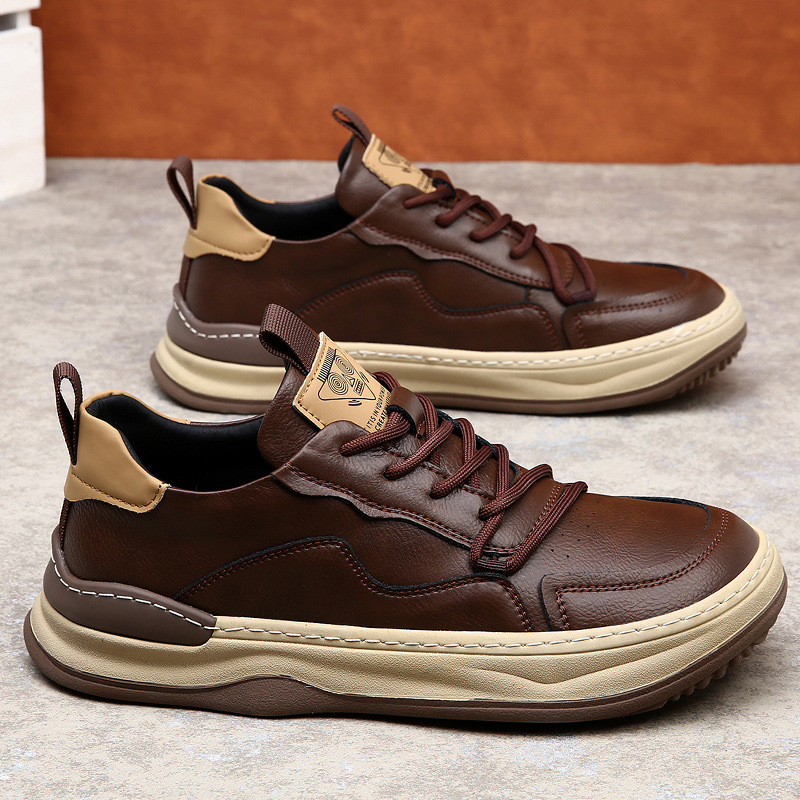 Brunetto Italian Leather Sneakers