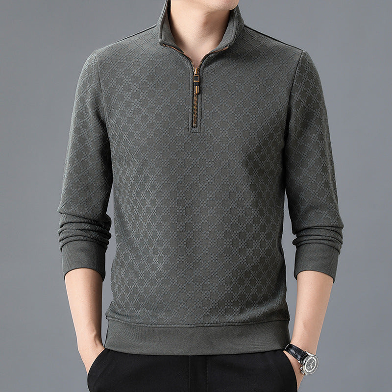 Maxwell Chequered 1/4 Zip