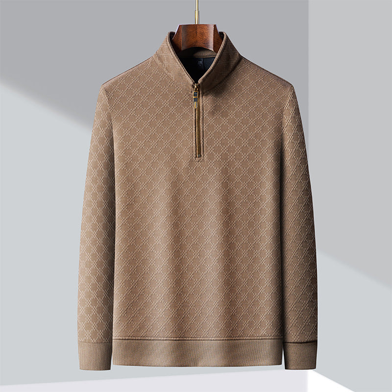 Maxwell Chequered 1/4 Zip