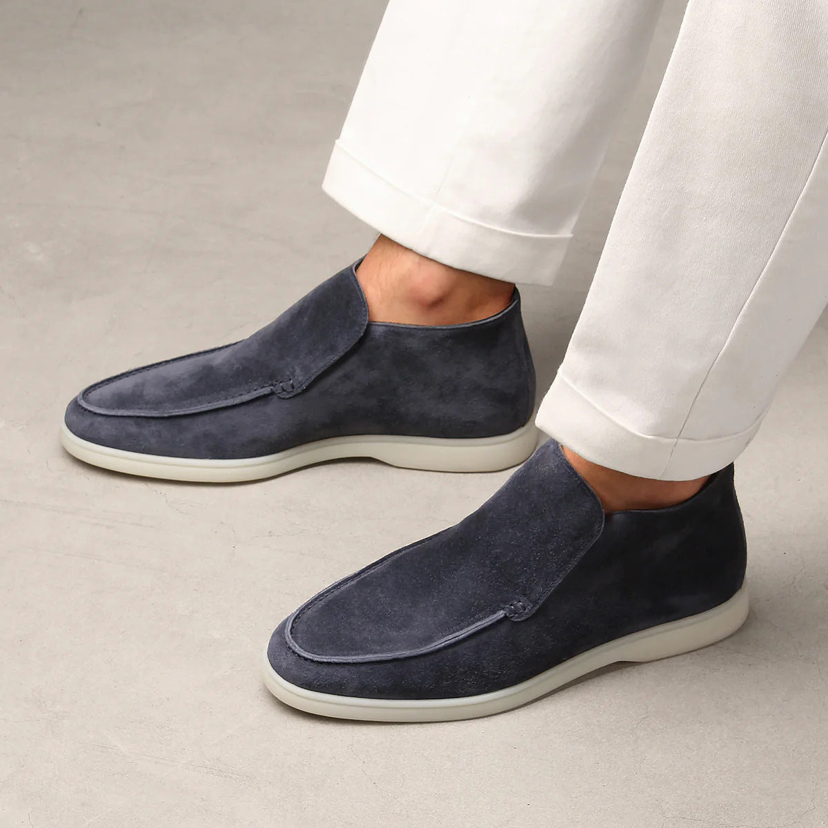 Silvano Suede Slip-Ons