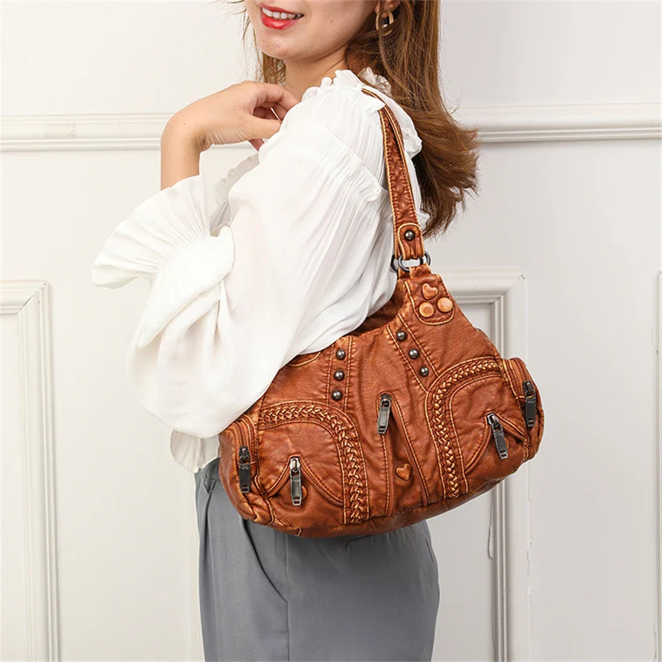 Amara Leather Handbag