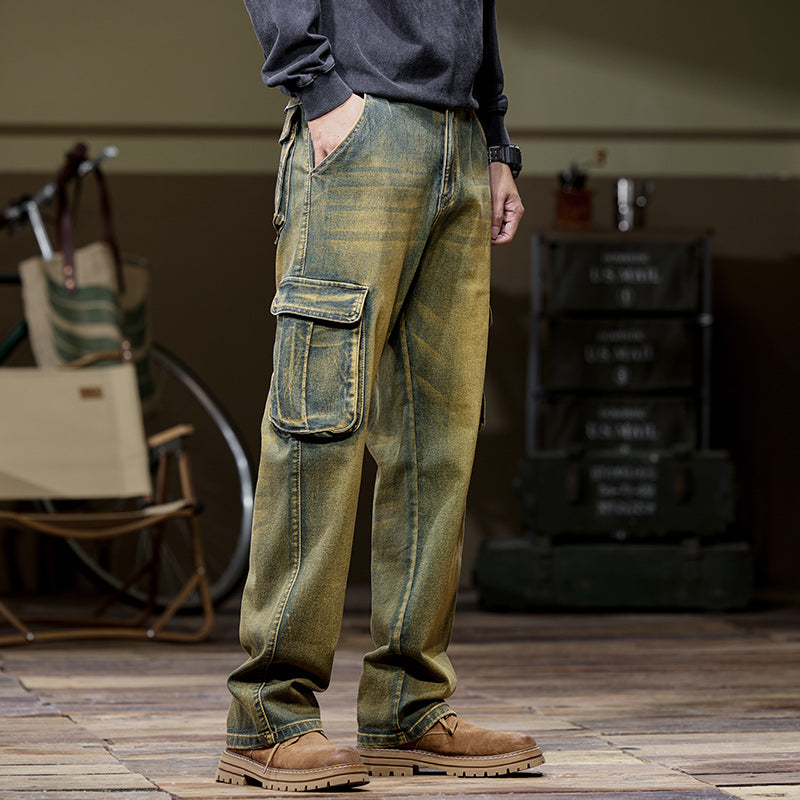 Hunter Pierce Denim Cargo Pants