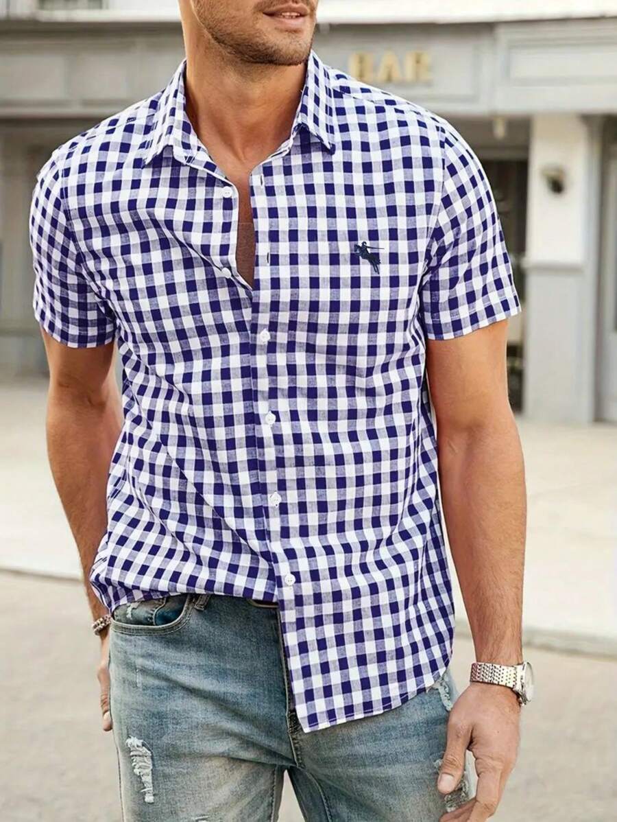 Jonas Checkered Oktoberfest Shirt