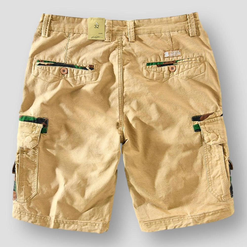 Moon Madrid Buffalo Camo Cargo Shorts