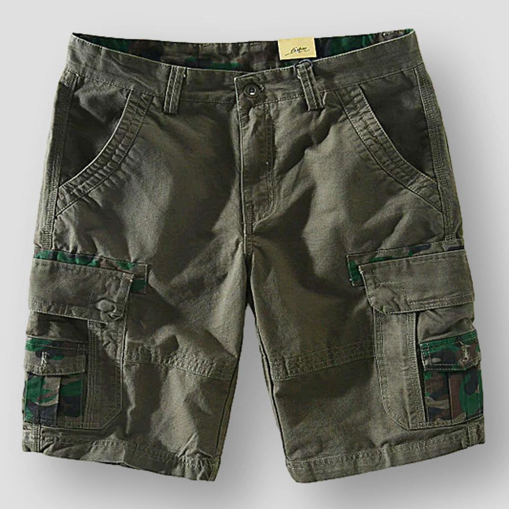Moon Madrid Buffalo Camo Cargo Shorts