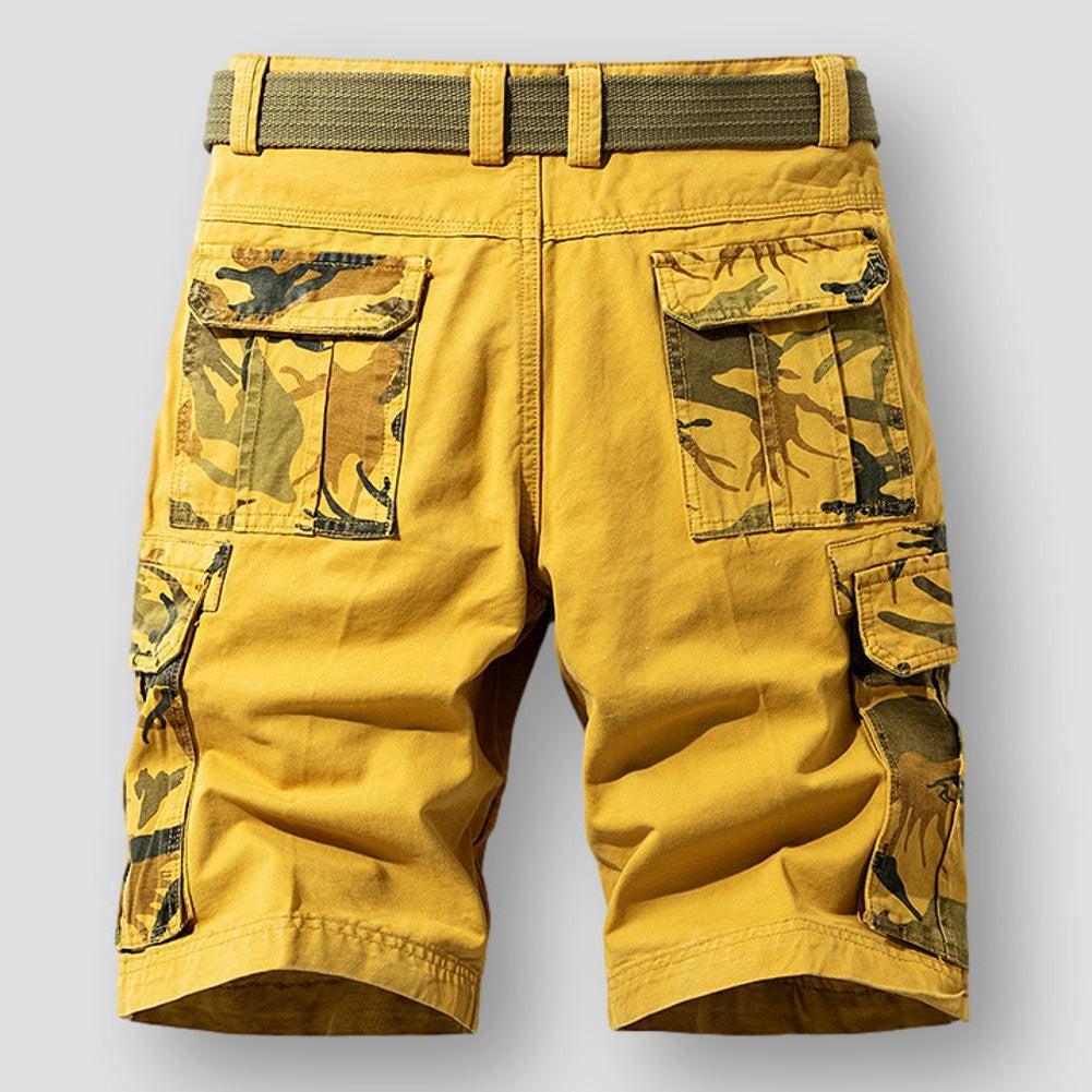 Moon Madrid Norman Camo Cargo Shorts