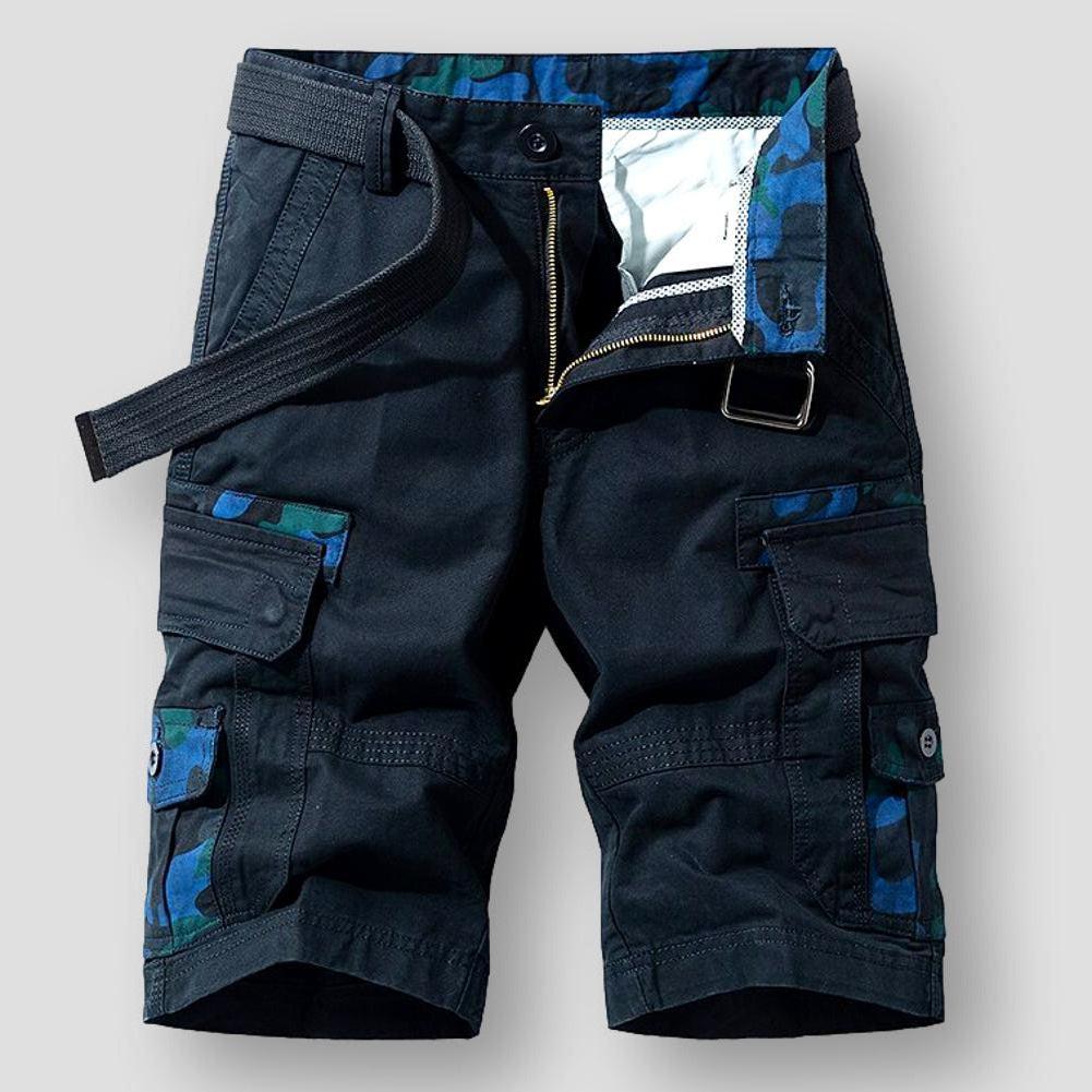 Moon Madrid Norman Camo Cargo Shorts