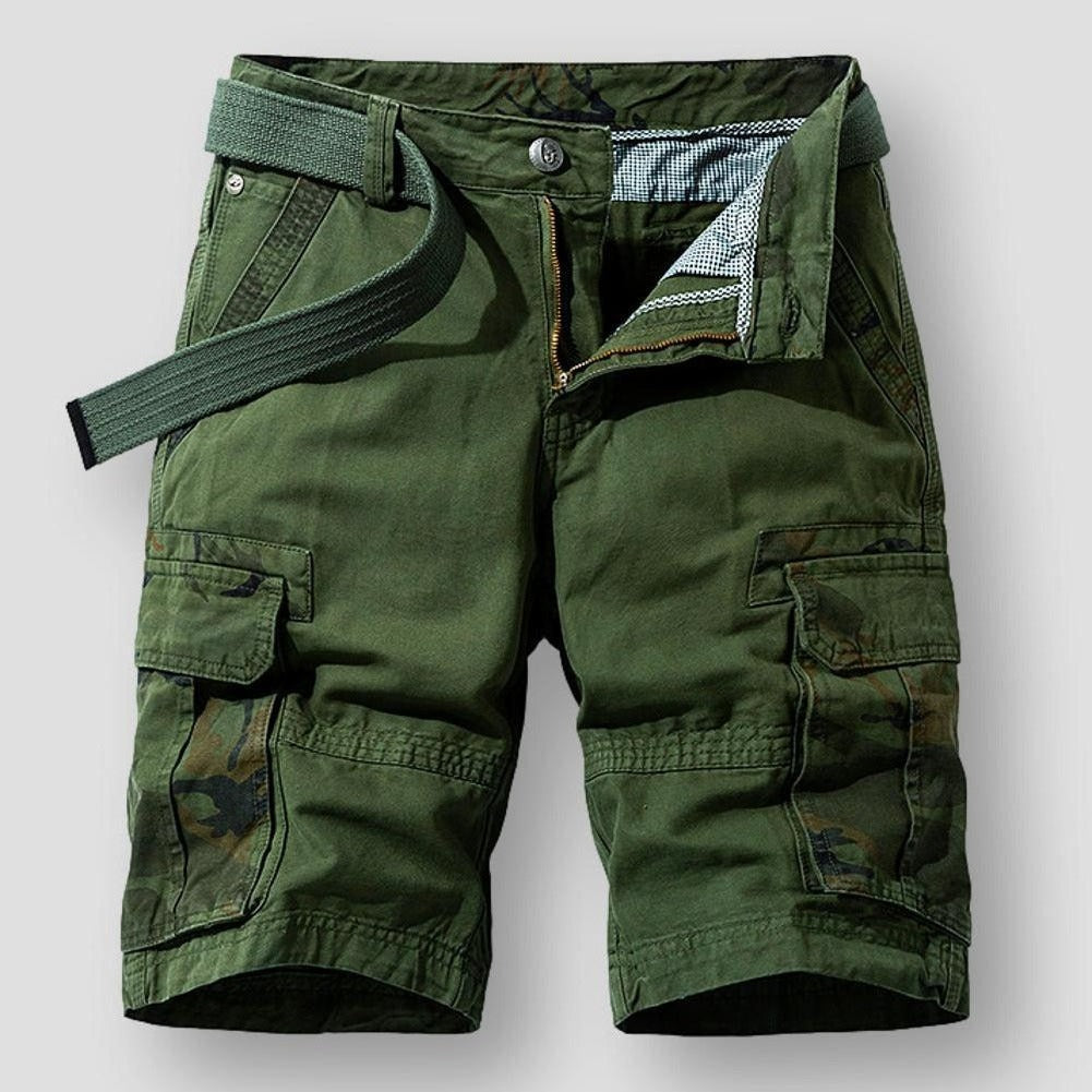 Moon Madrid Norman Camo Cargo Shorts
