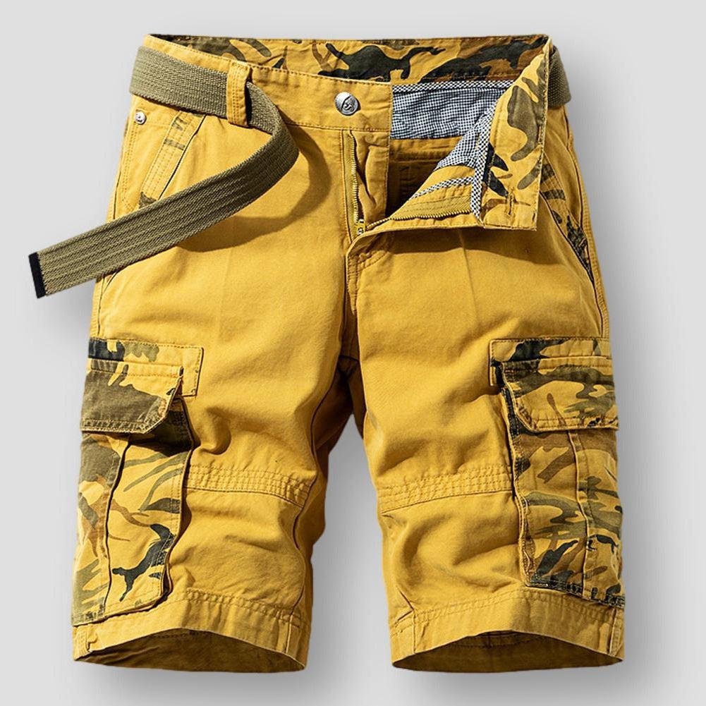 Moon Madrid Norman Camo Cargo Shorts