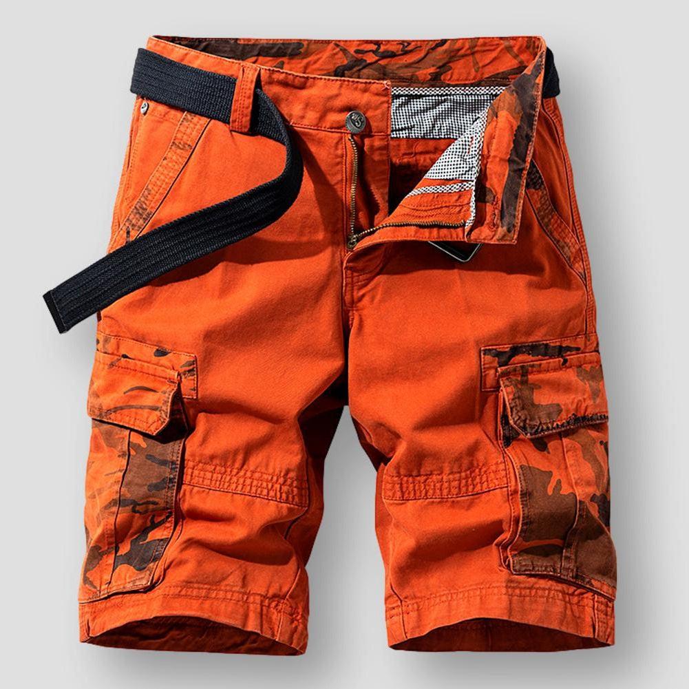 Moon Madrid Norman Camo Cargo Shorts