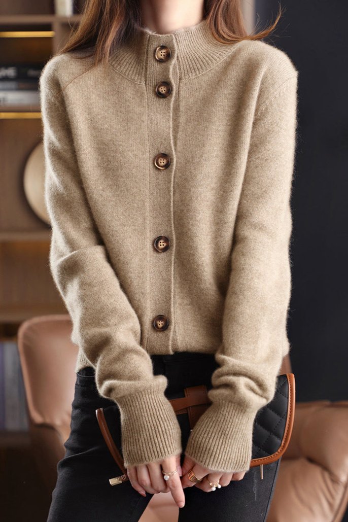 Madison Peers Wool Cardigan