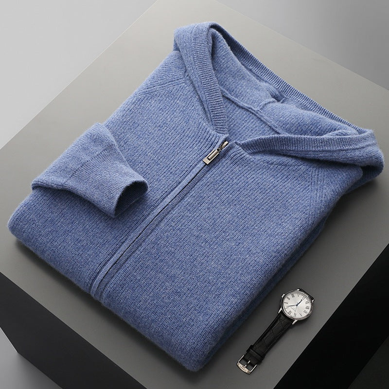 Kingston - Cashmere Merino Zip Up