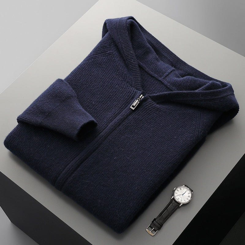Kingston - Cashmere Merino Zip Up