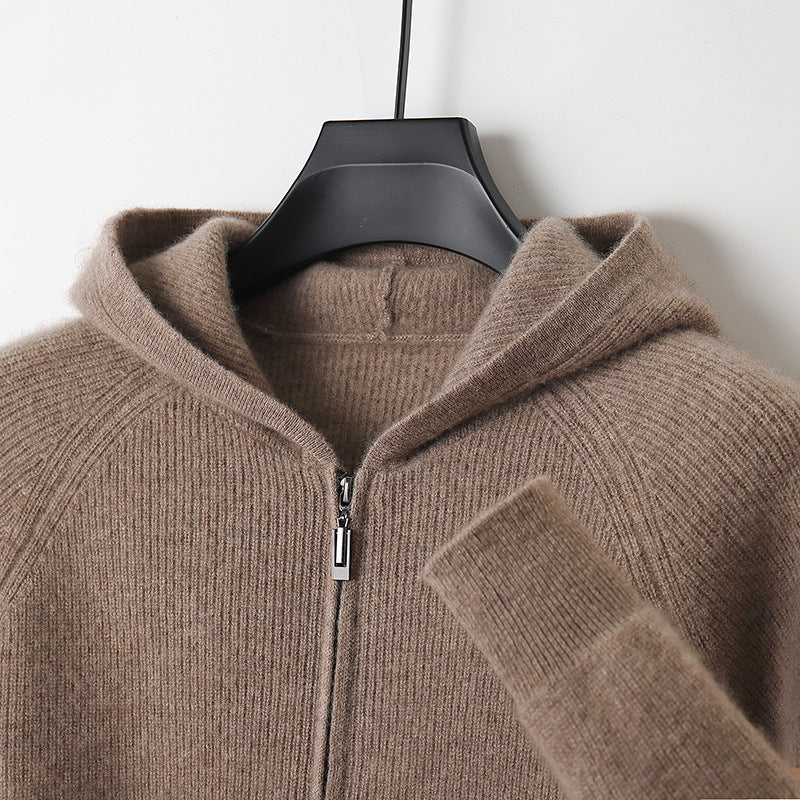 Kingston - Cashmere Merino Zip Up