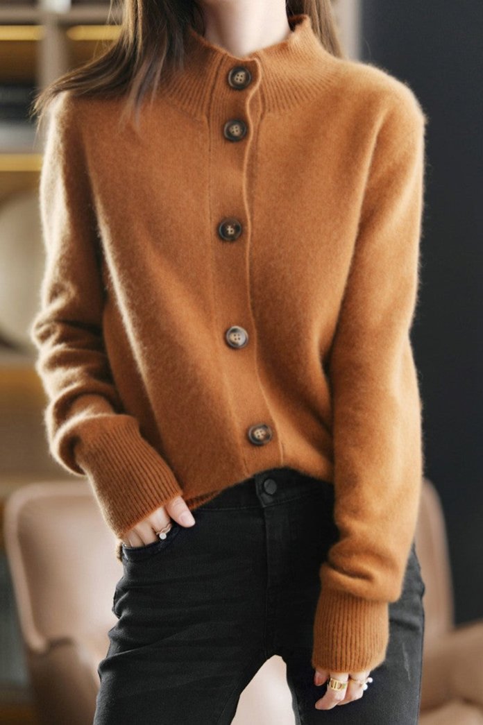 Madison Peers Wool Cardigan