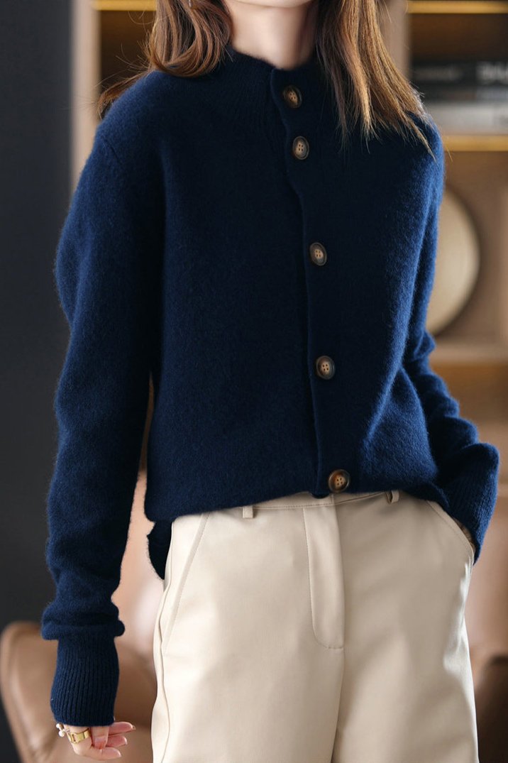 Madison Peers Wool Cardigan