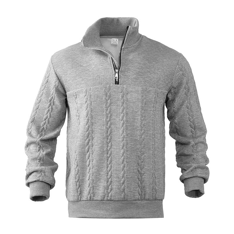 Valentino Mor Quarter Zip Sweater