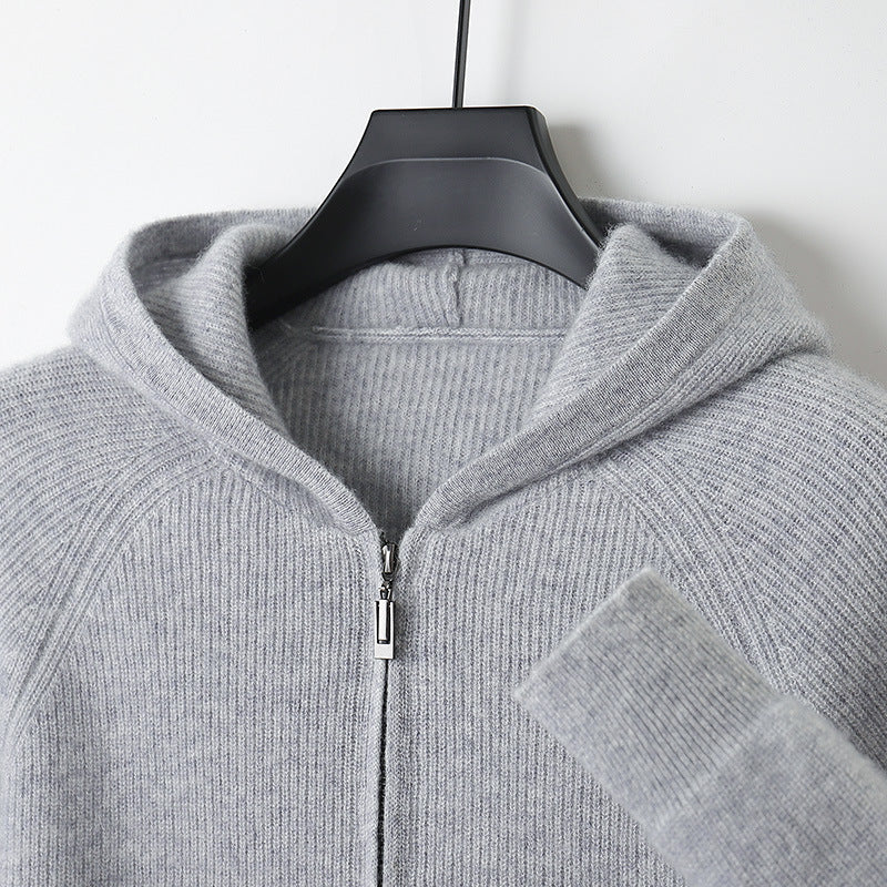 Kingston - Cashmere Merino Zip Up