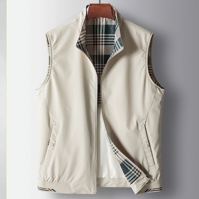 Dan Anthony Plaid Vest