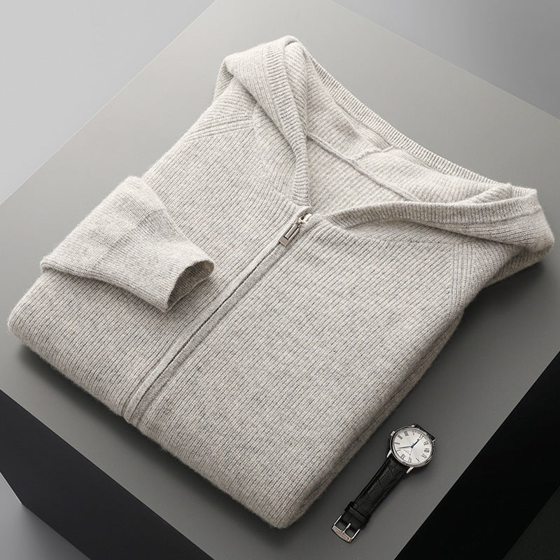 Kingston - Cashmere Merino Zip Up