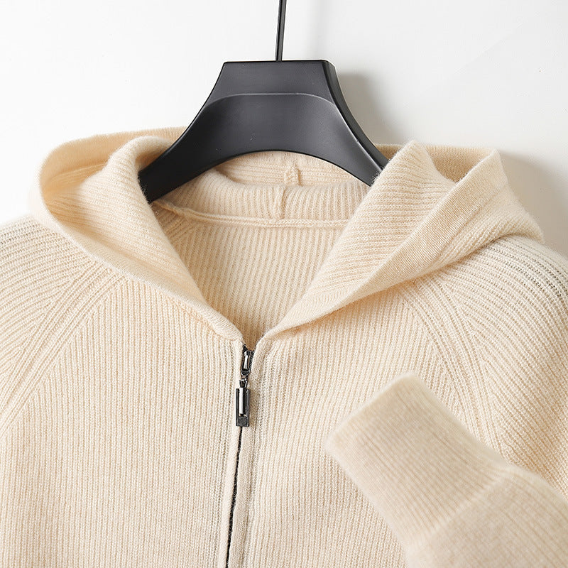 Kingston - Cashmere Merino Zip Up