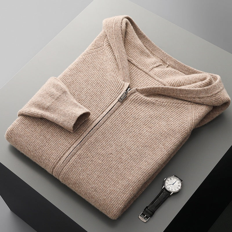 Kingston - Cashmere Merino Zip Up