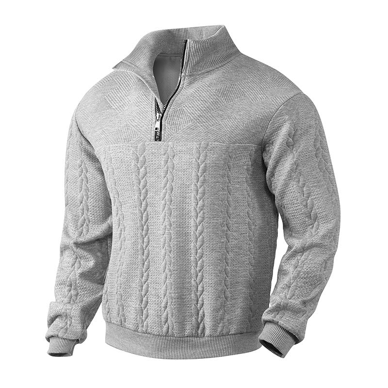 Valentino Mor Quarter Zip Sweater