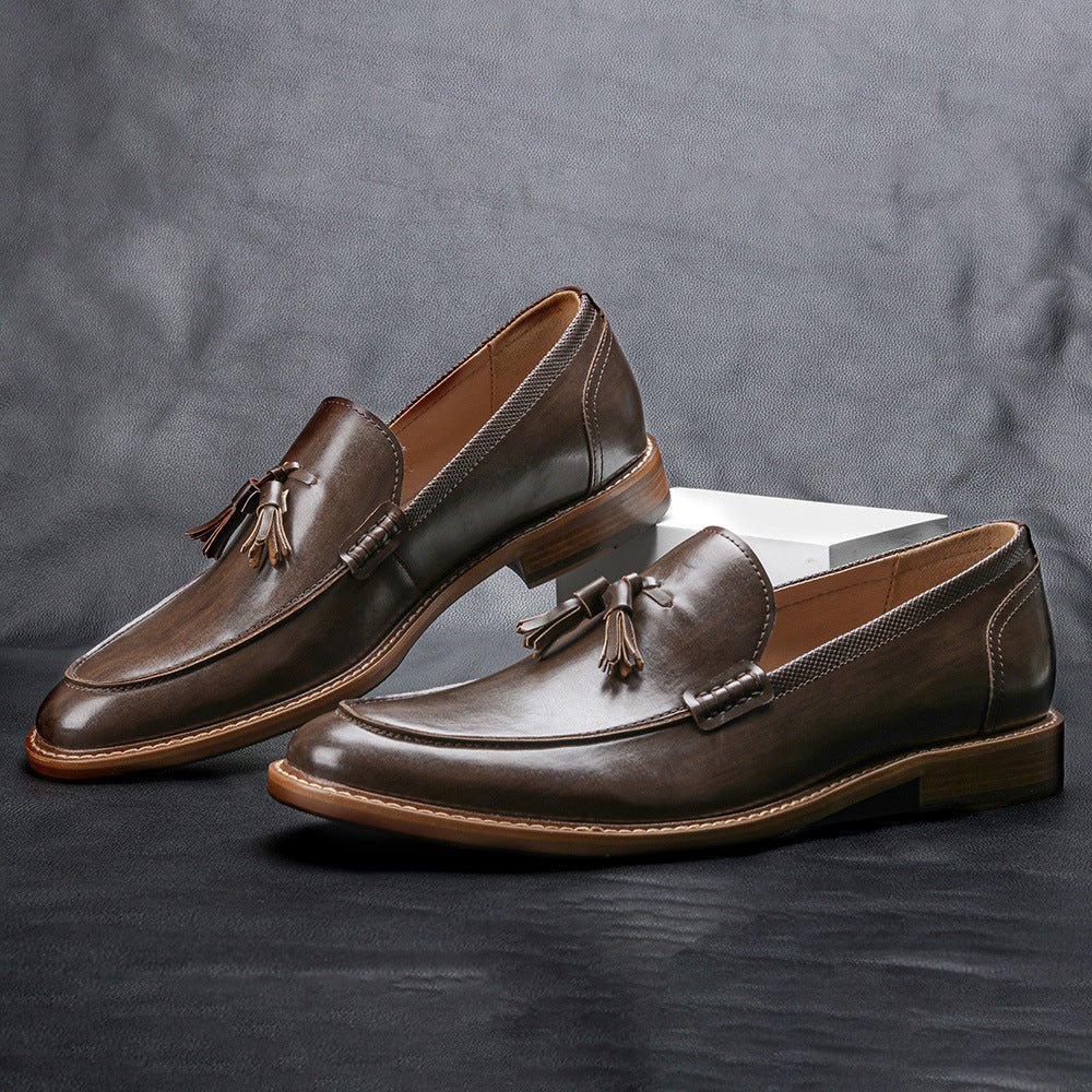 Santorini Leather Loafers