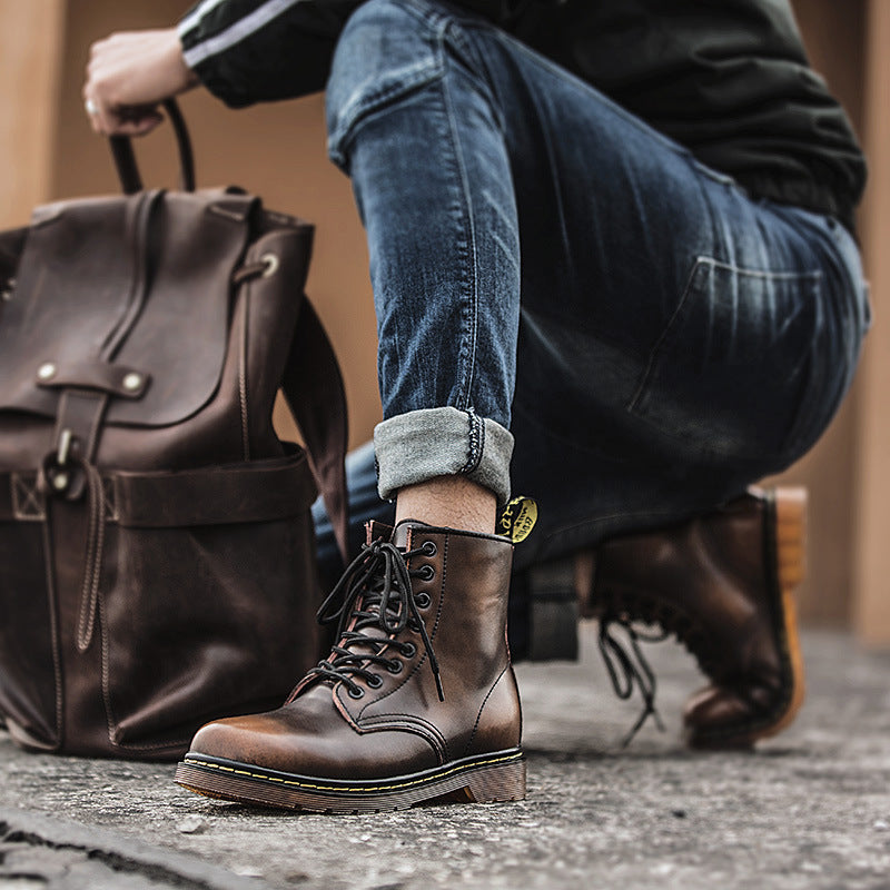 Renzo Leather Boots