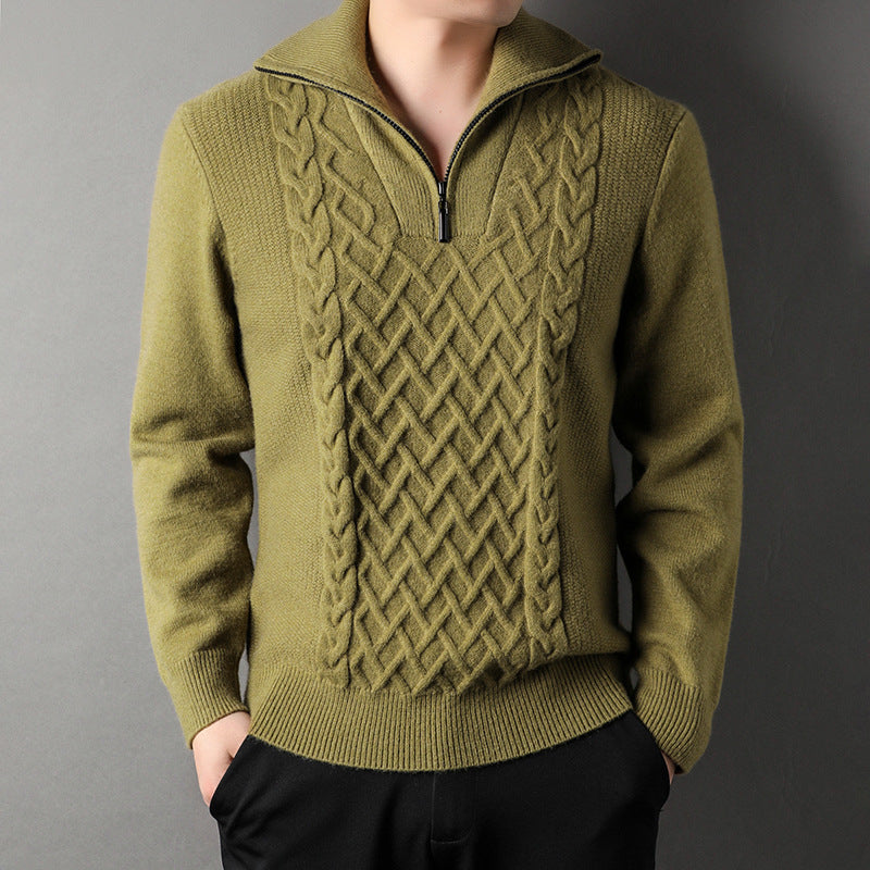 Sebastian Clarke Cable-Knit Sweater