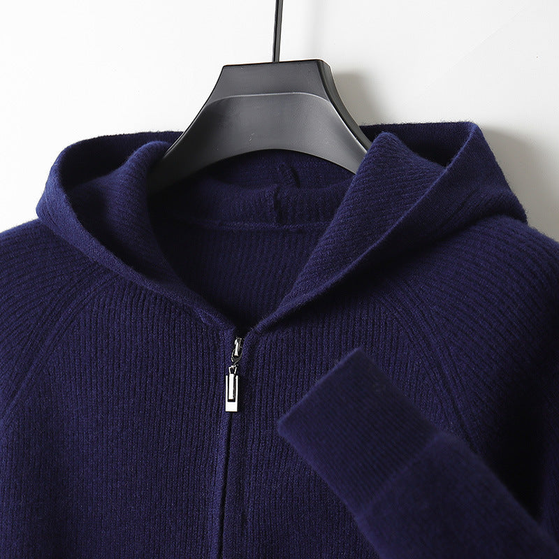 Kingston - Cashmere Merino Zip Up