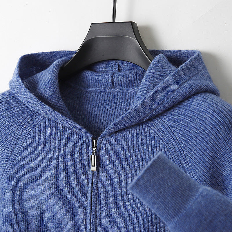 Kingston - Cashmere Merino Zip Up