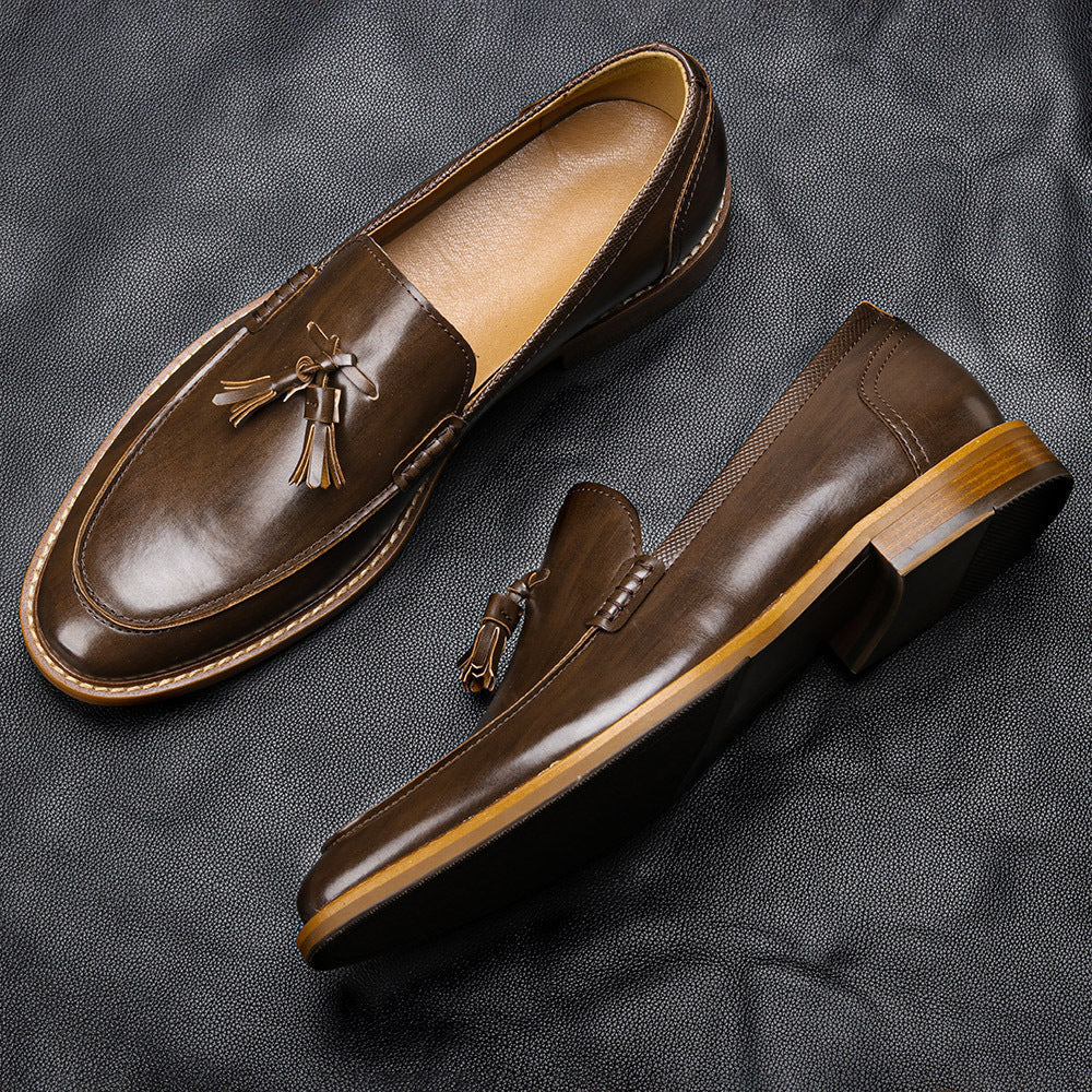 Santorini Leather Loafers
