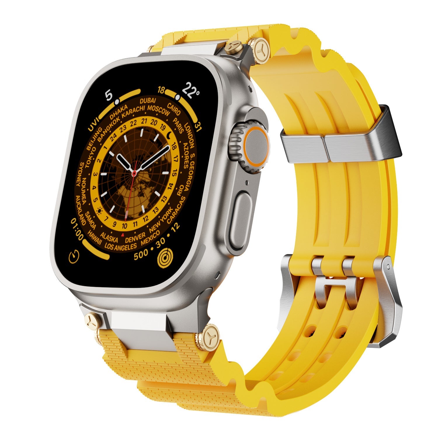 Renzo Nomad Silicone Apple Watch Band