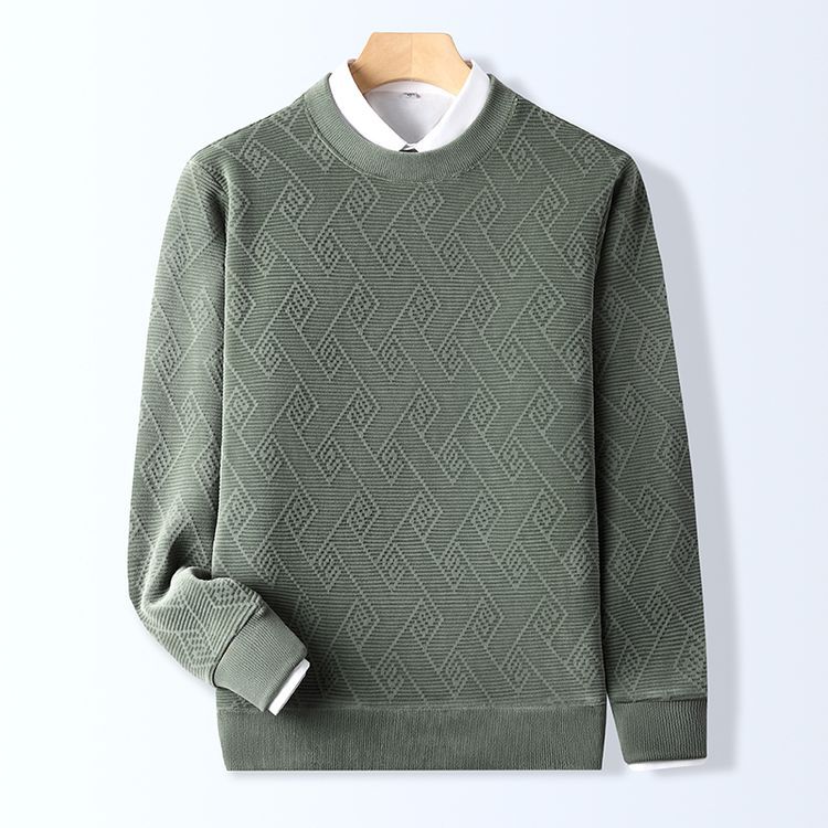 Ethan Cole Textured Knit Sweater
