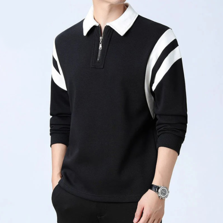 Heritage Cotton Quarter-Zip Pullover