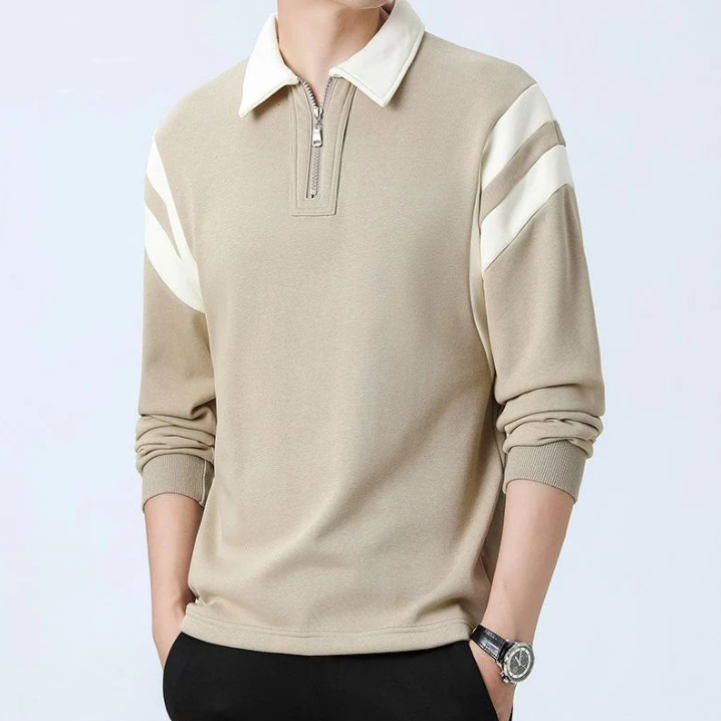 Heritage Cotton Quarter-Zip Pullover