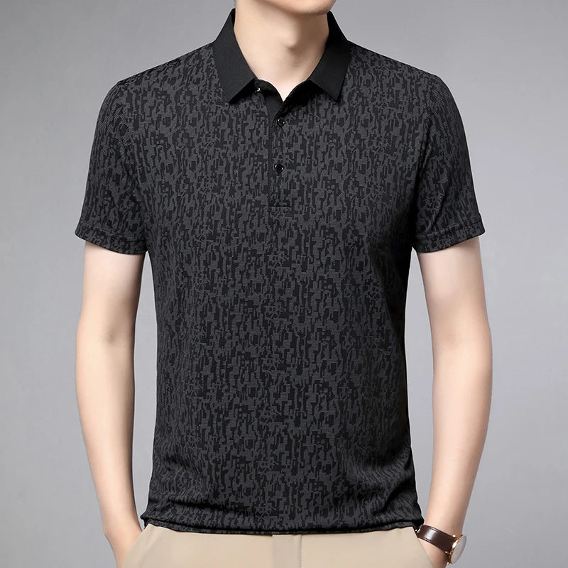Liam Turner Pixel Weave Polo