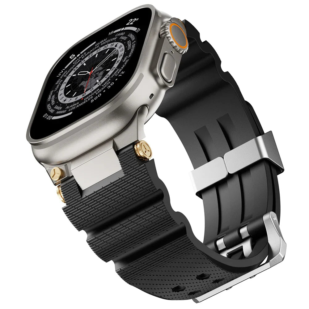 Renzo Nomad Silicone Apple Watch Band