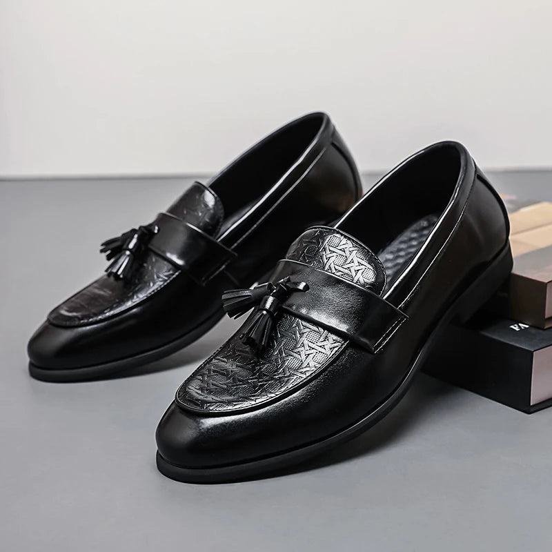 Carvetti Elegant Tassel Loafers