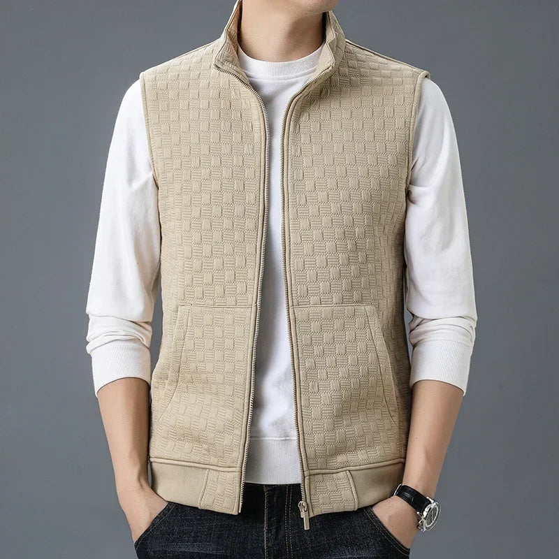Jack Harrington Quilted Wool Vest