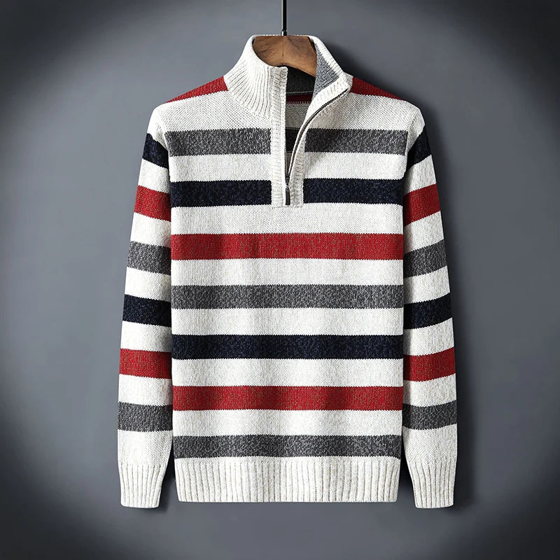 Heritage Striped Wool Sweater