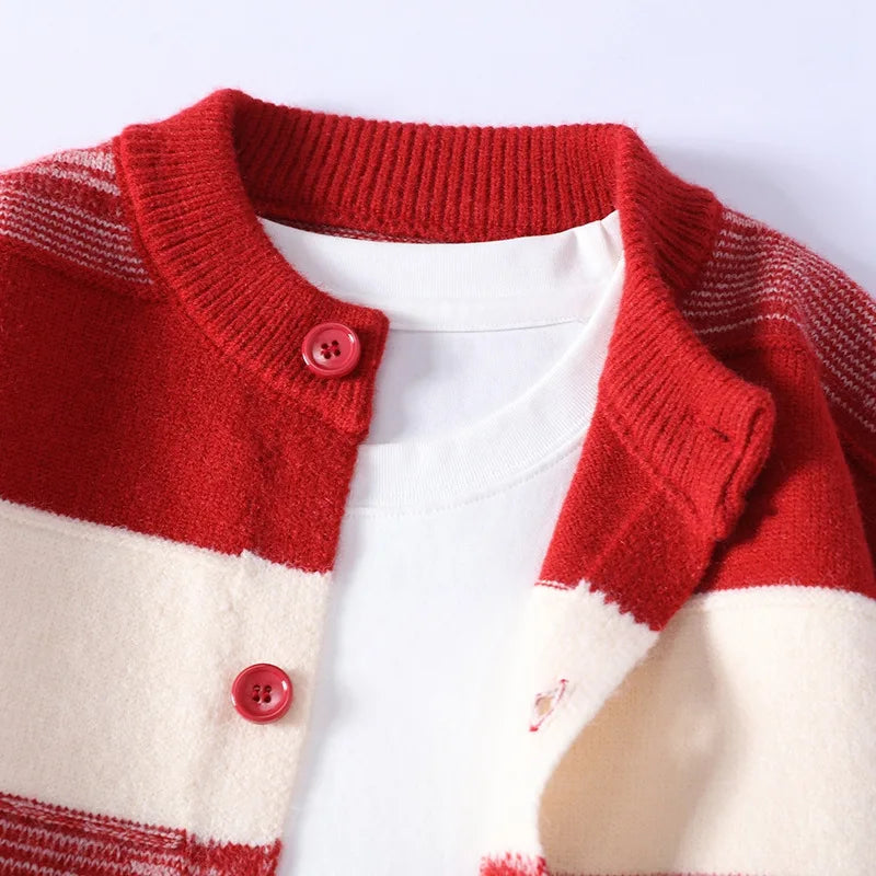 Haven Stripe Knit Cardigan