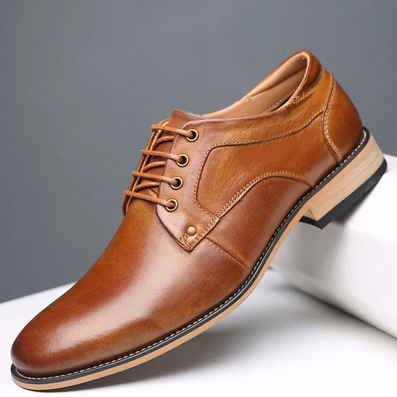 Imperio Leather Oxford Shoes