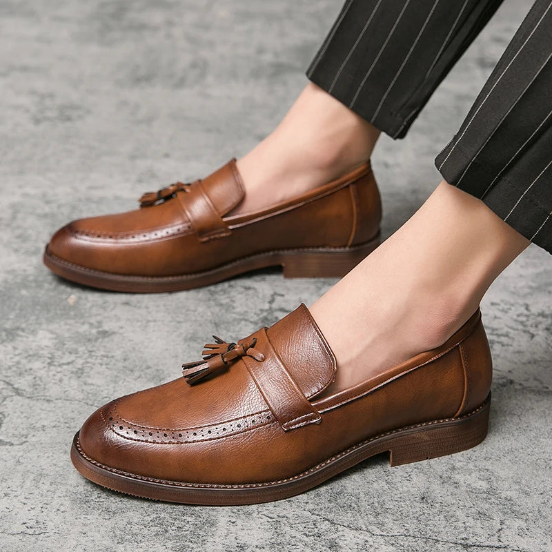 Jack Wellington Leather Loafers