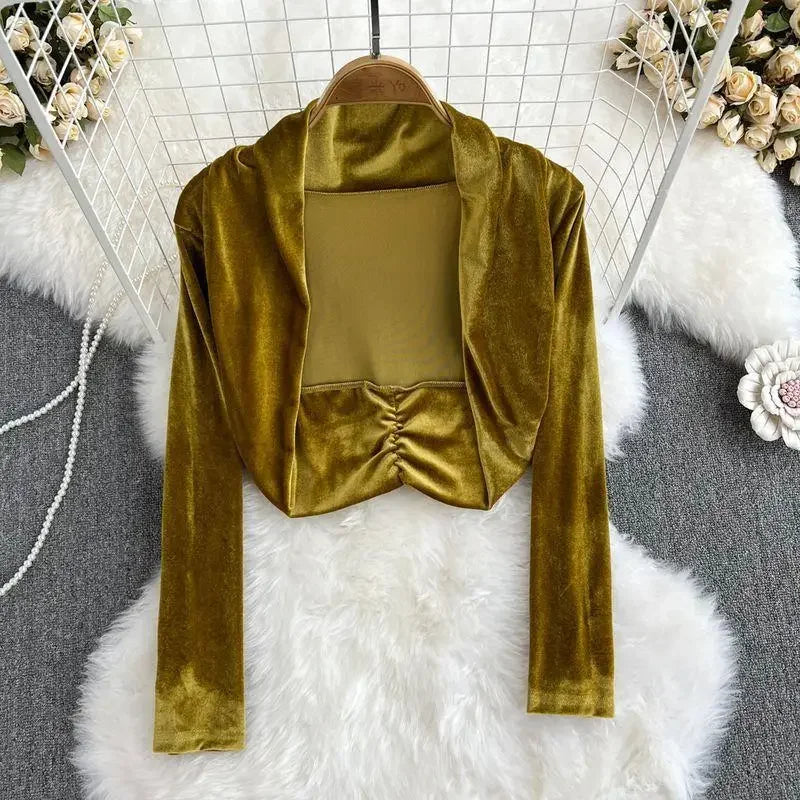 Sophia Lane Satin Bolero Jacket