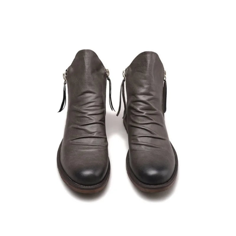 Ben Calvani Leather Chelsea Boots