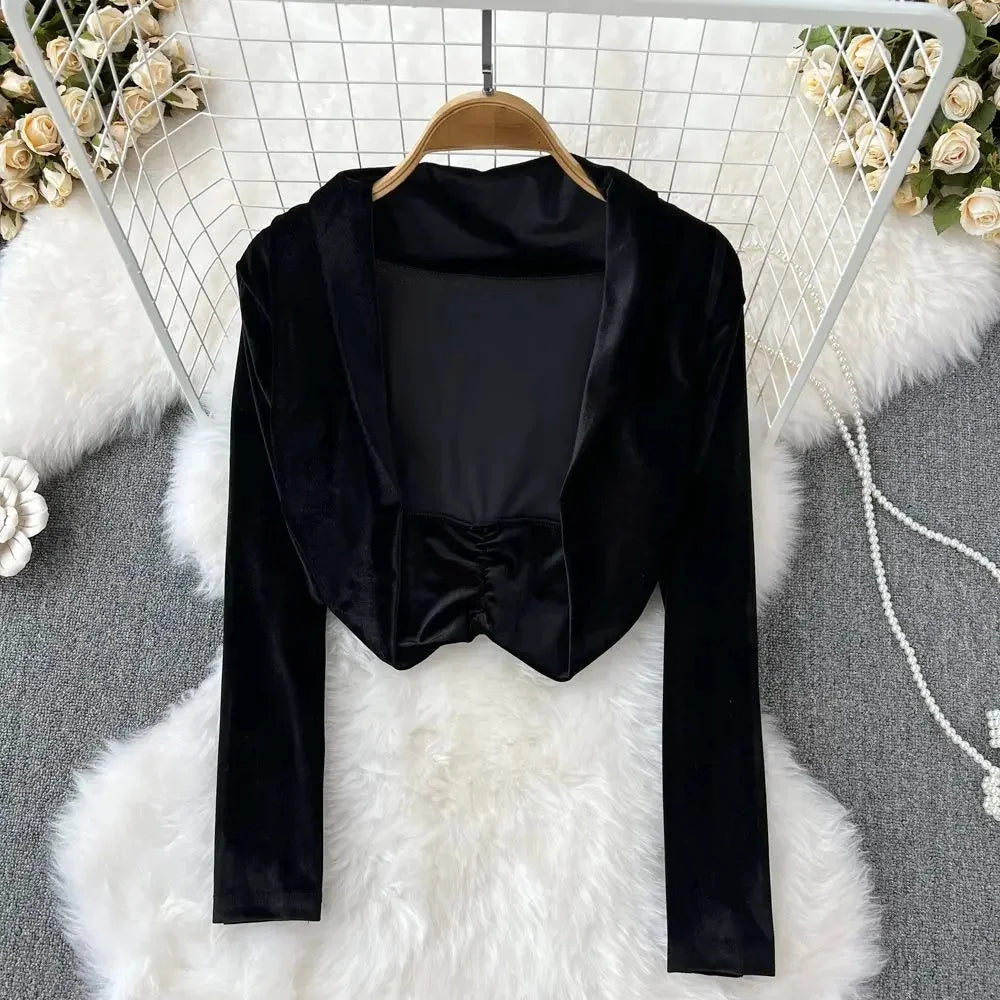 Sophia Lane Satin Bolero Jacket